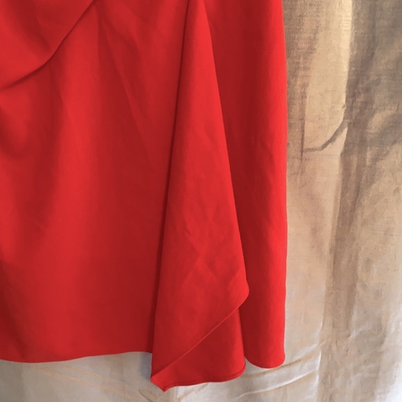 BCBGMaxazria Yazmin Crepe Midi Cocktail Dress - Picture 10 of 14